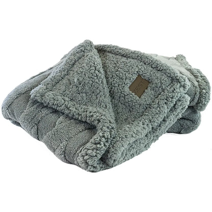 Zest - Plaid - Flannel Fleece - IVY Grey (150x125cm)