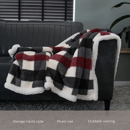 Fleece-Plaid – Flanellmantel – Kariert